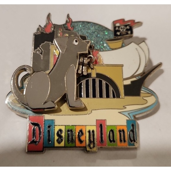 Disney Pin 00014 Pirates of the Caribbean Jail Dog Keys AP Artist Proof LE